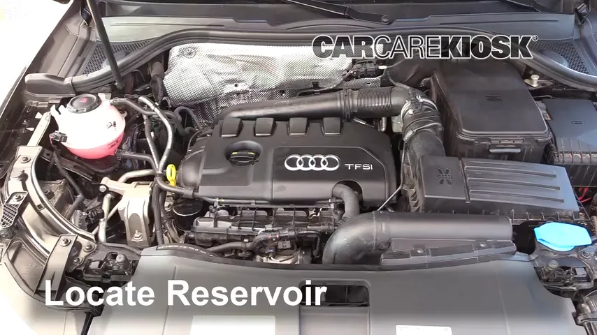 2018 Audi Q3 Quattro Premium 2.0L 4 Cyl. Turbo Windshield Washer Fluid Add Fluid